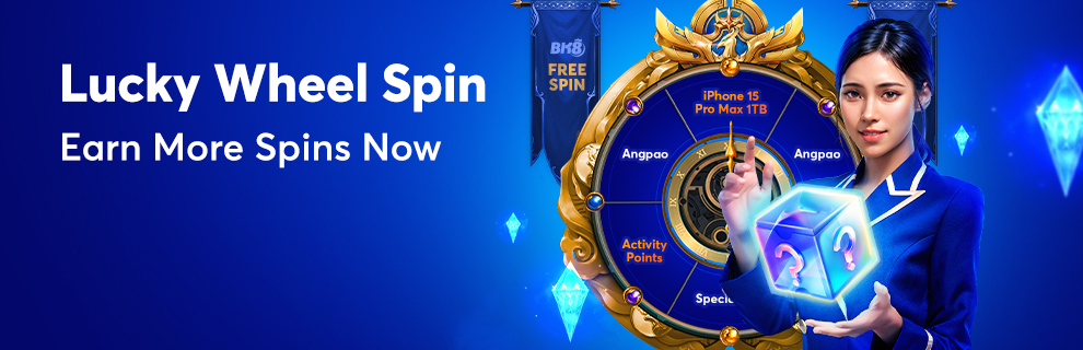 BK8 Lucky Wheel Spin: Login and Win Special Prizes